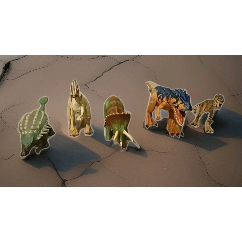 Jurassic Park World Lot Of 5 Dinosaur Figures